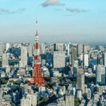 Tokyo skyline by Juma Jio.