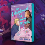 Book cover for The Entanglement of Rival Wizards with four stars and the text: "Angsty, but with the right amount of fire."